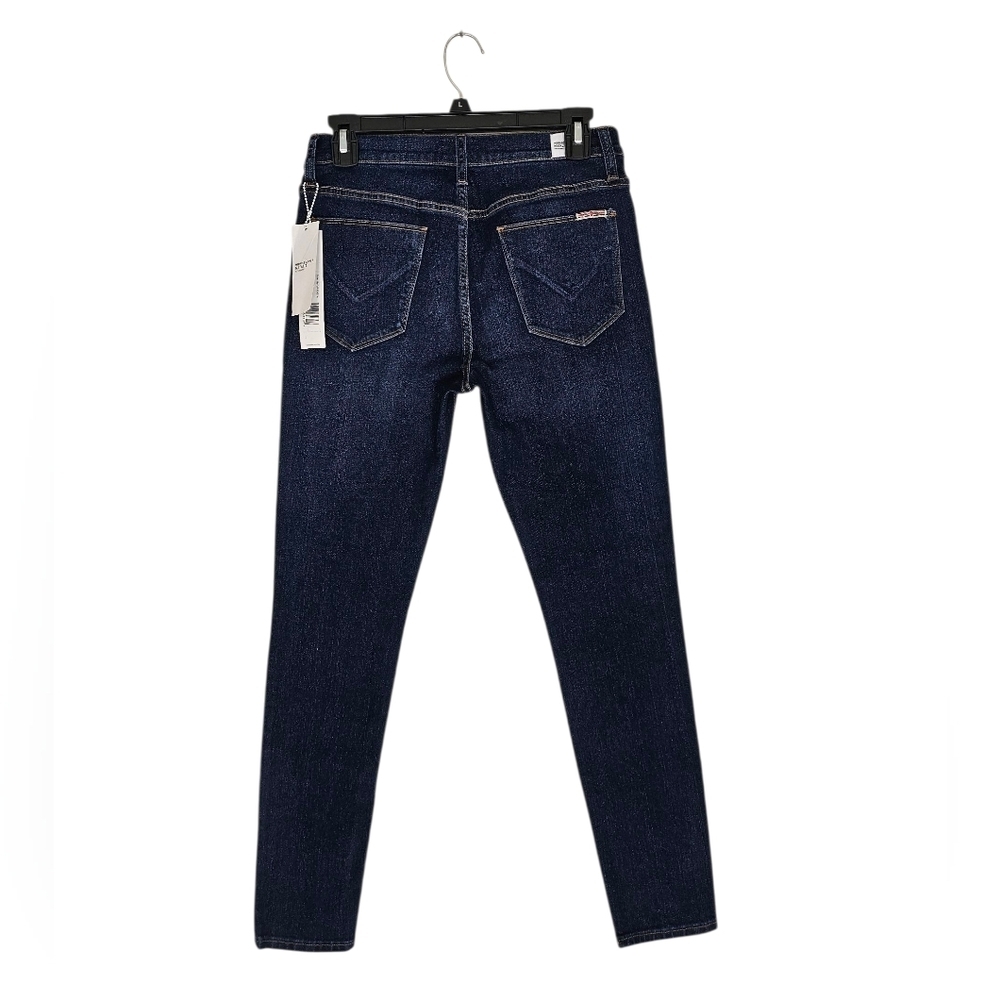 Hudson Jeans Midrise Ankle Natalie Super Skinny Dark Blue Jeans 28 NWT - Picture 2 of 9